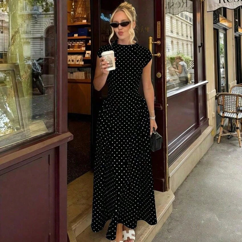 Amanda Polka Dot Dress