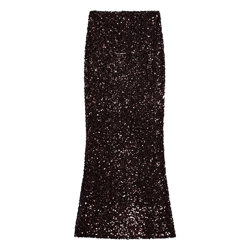 Heather Set (Skirt/Velvet Top)