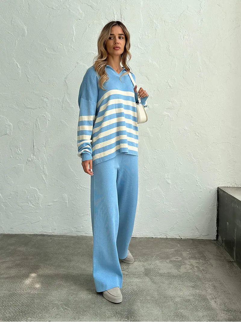 Sandra Knitted Set (Sweater/Pants)