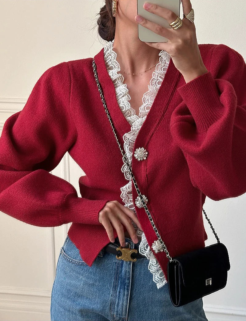 Linda Vintage Cardigan