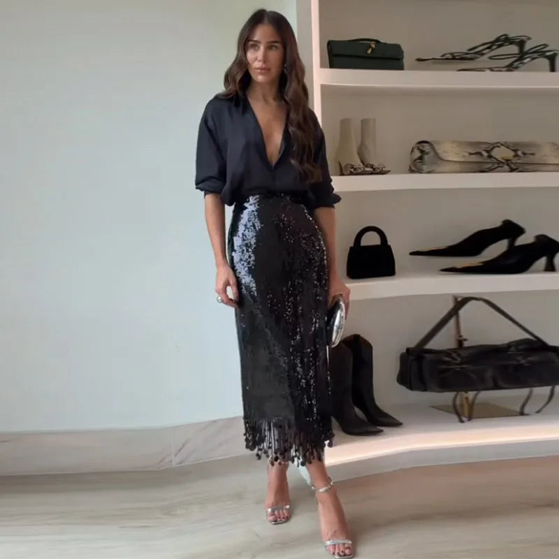 Kathy Sequin Skirt