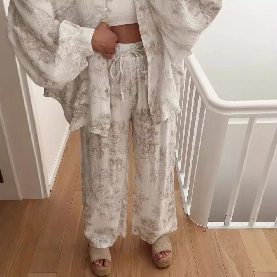 Barbara Set (Blouse/Pants)