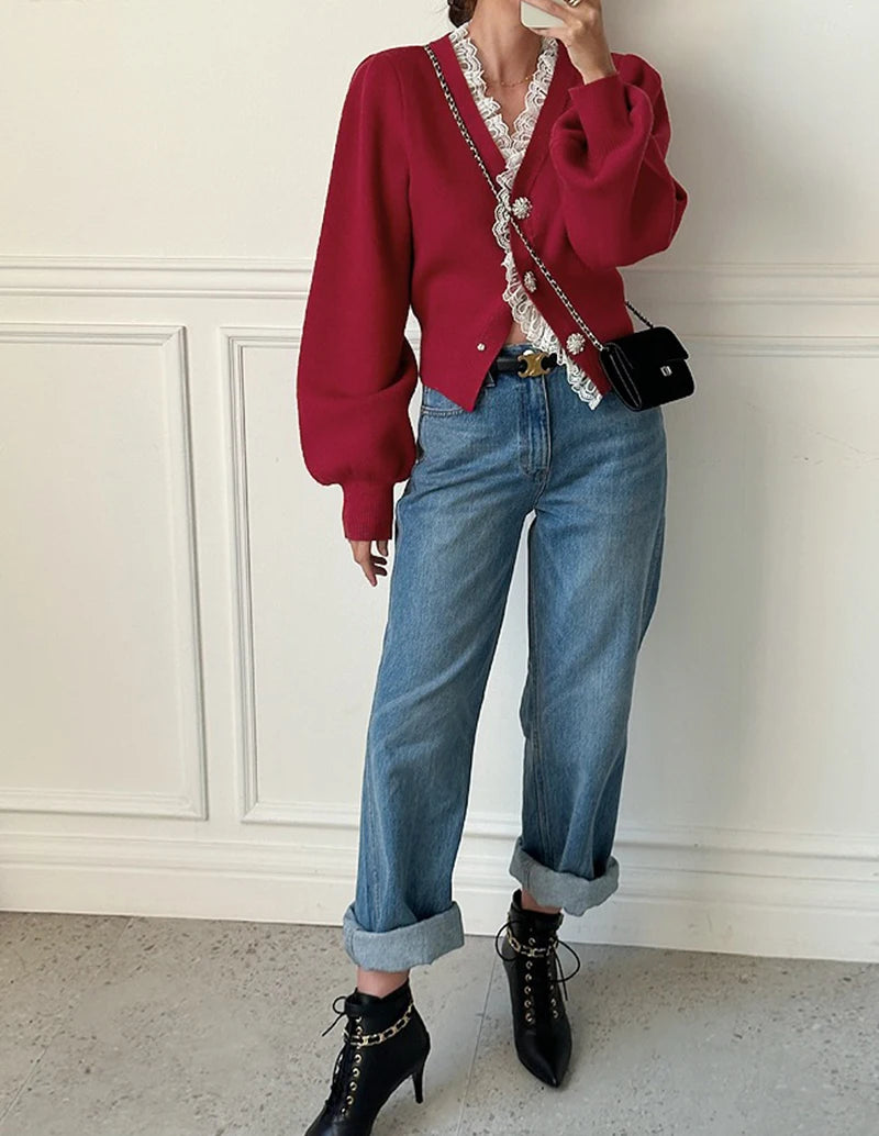 Linda Vintage Cardigan