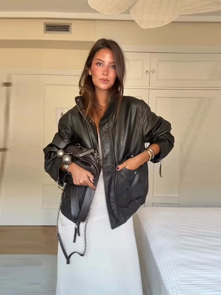 Karen Leather Jacket