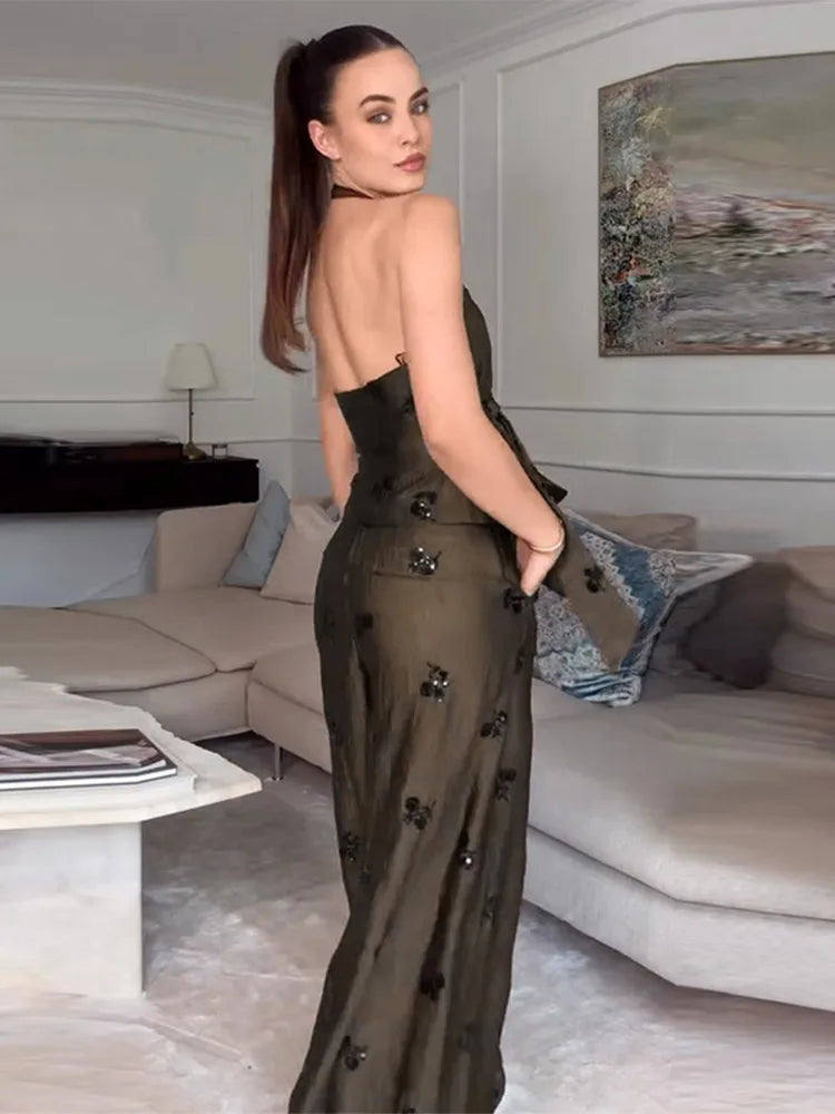 Sheila Sequin Set (Vest/Pants)