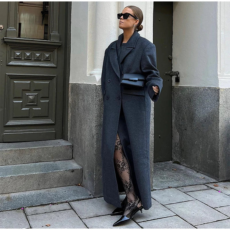 Deborah Long Wool Coat