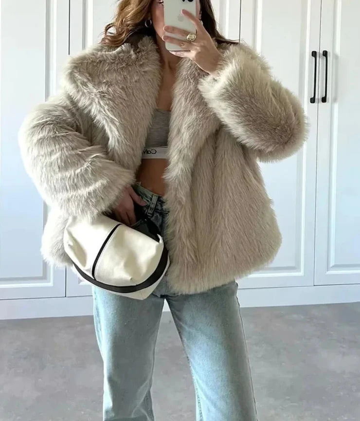 Allison Faux Fur Coat