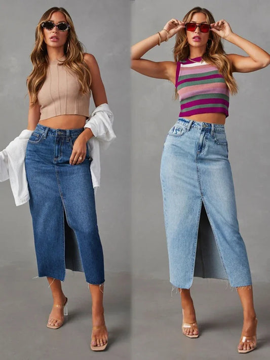 Amanda Jeans Skirts