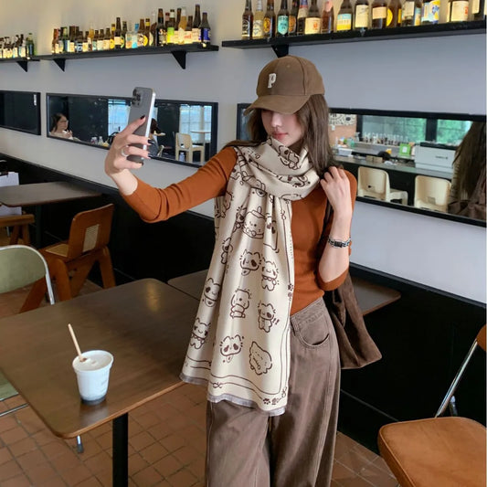 Winter Cashmere Scarf