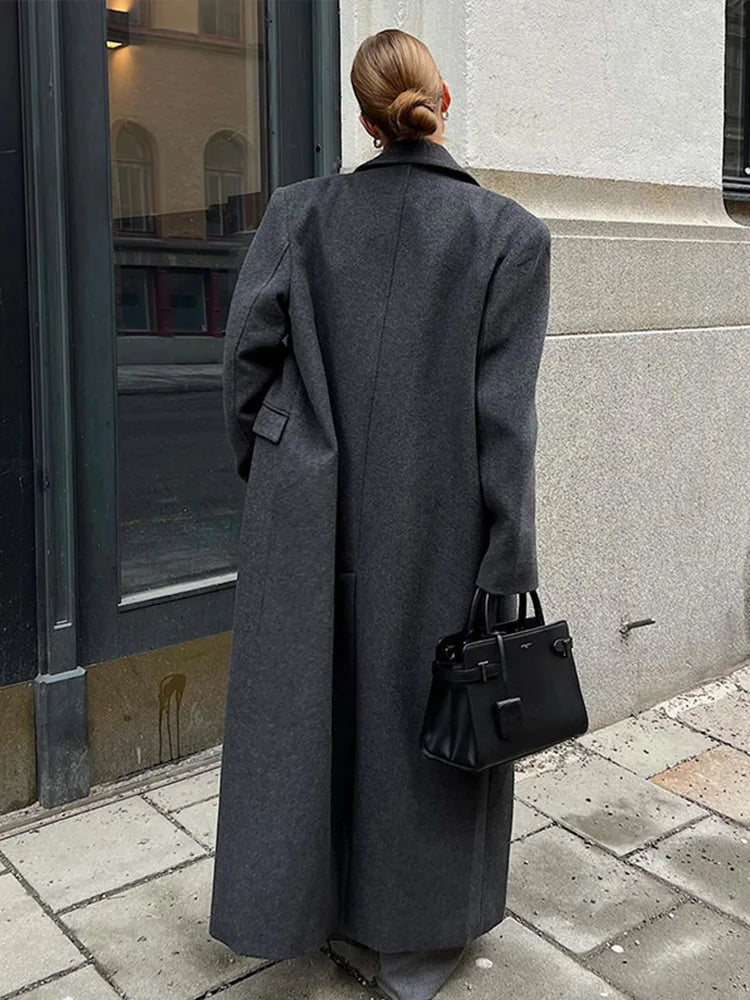 Deborah Long Wool Coat