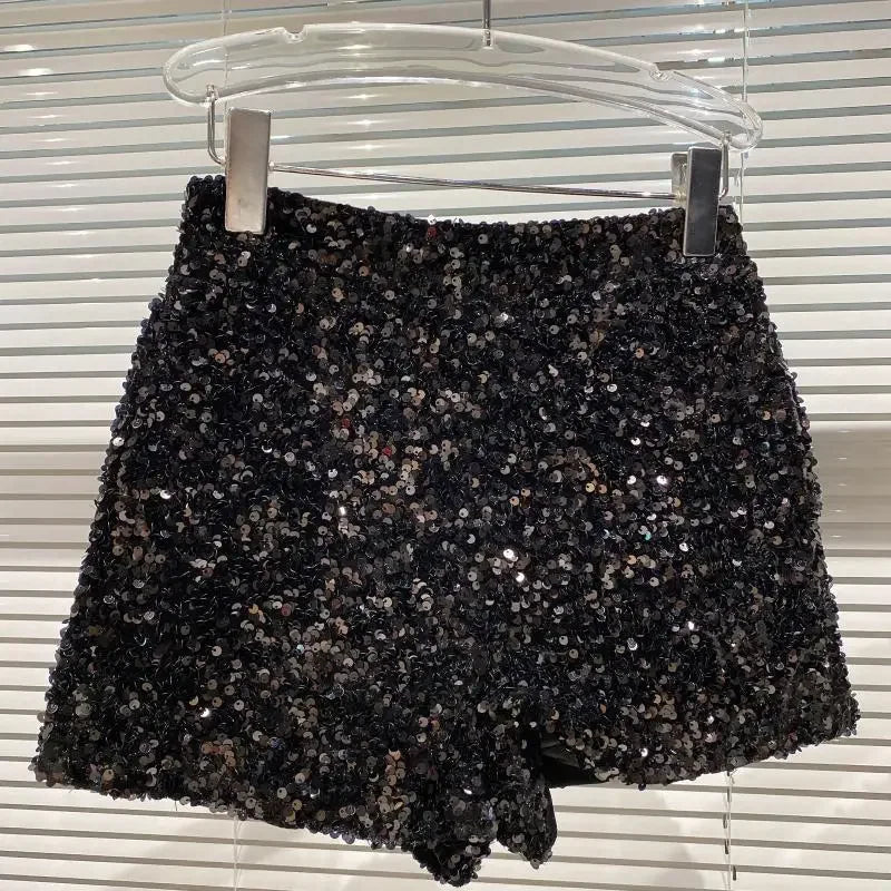 Anna Sequins Set (Cardigan/Shorts)