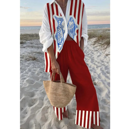 Eleanora Suit (Blouse/Pants) - 20 options