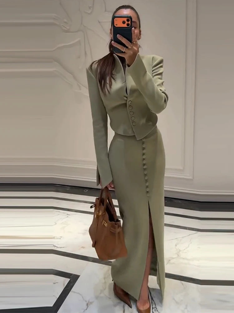 Lisa Set(Coat/Skirt)