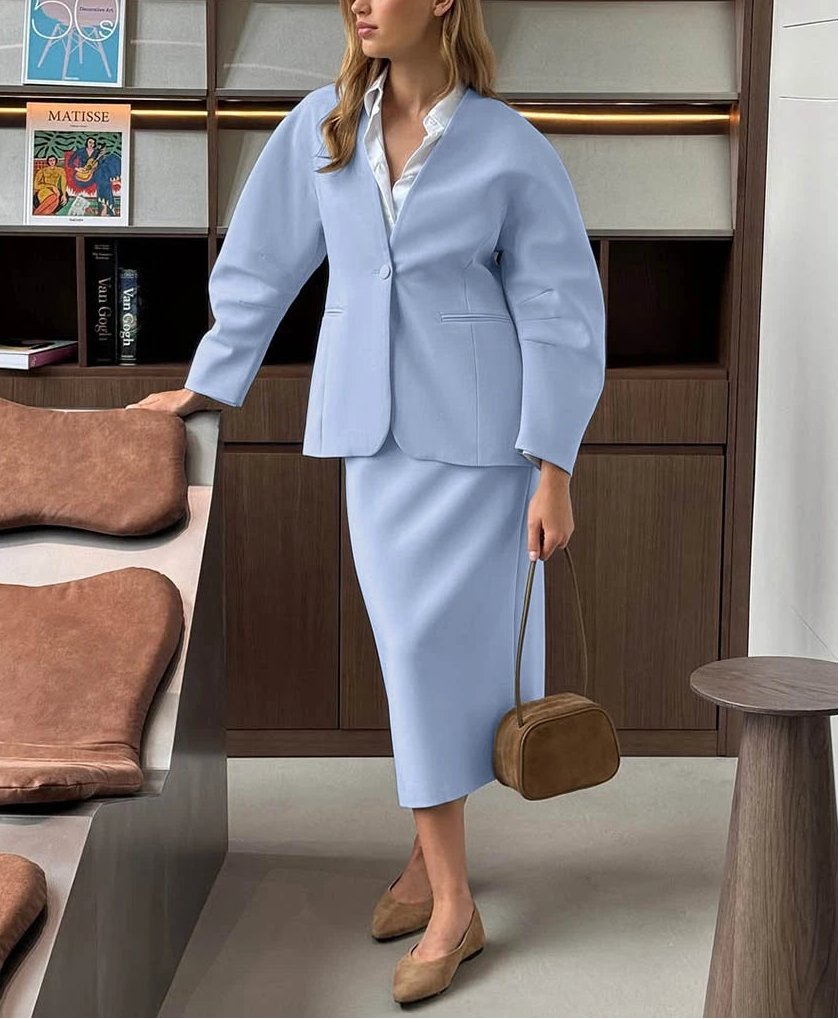 Nora Set (Blazer/Skirt)