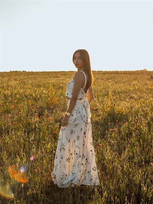 Linda Set (Top/Skirt)