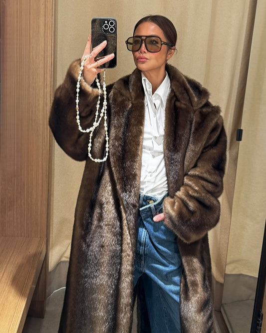 Jennifer Faux Fur Coat