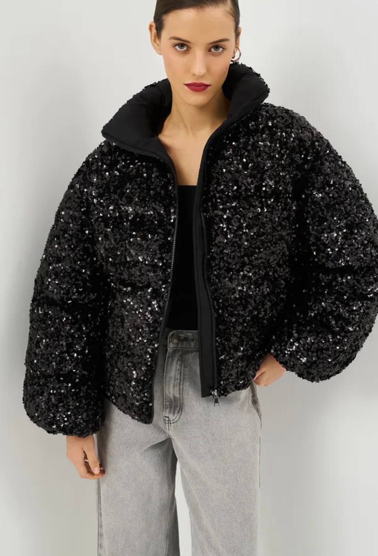Michelle Sequin Warm Jacket