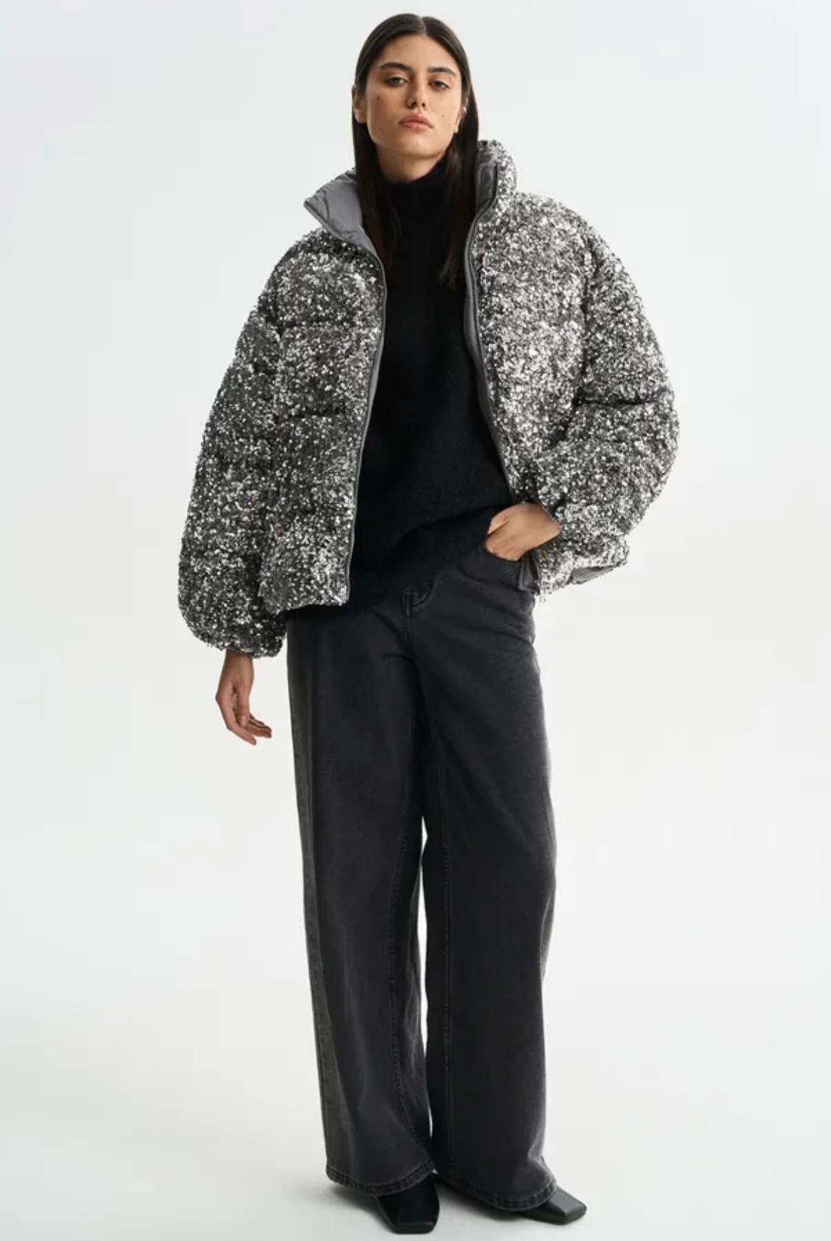 Michelle Sequin Warm Jacket