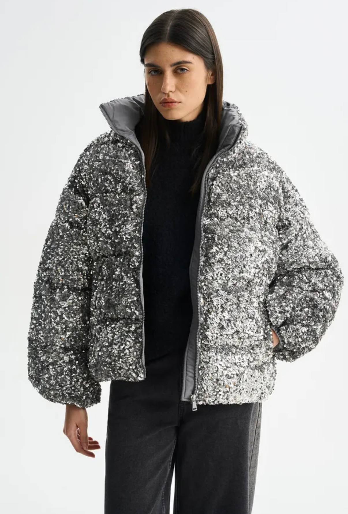 Michelle Sequin Warm Jacket