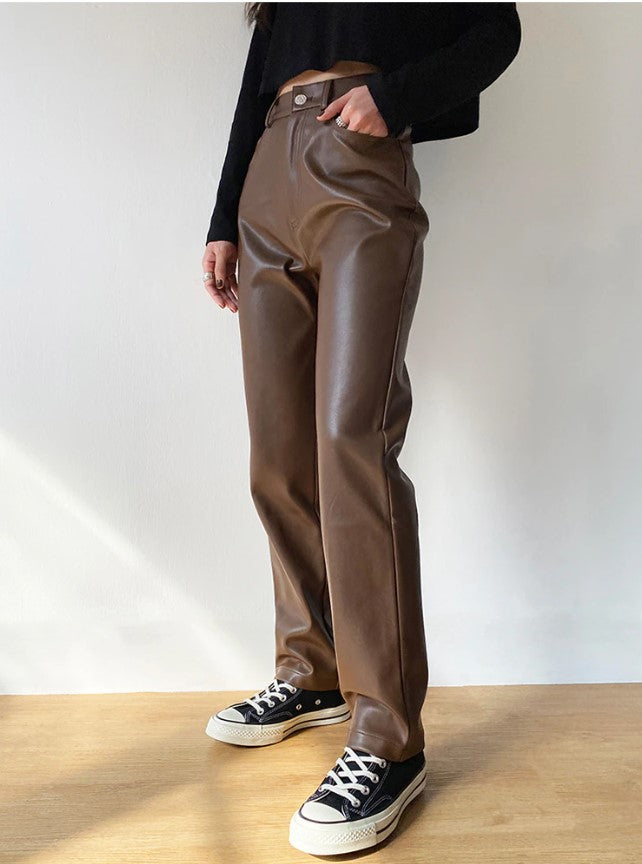 Sharon Leather Pants