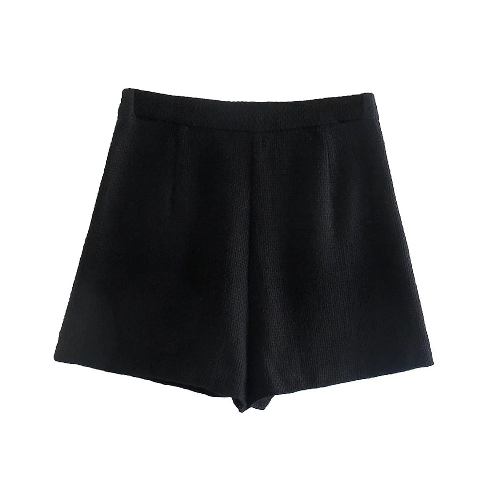Caroline Tweed Suit (Blazer/Shorts)