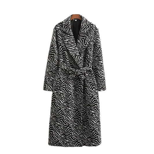 Zebra Print Coat