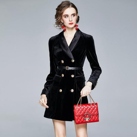 Sabrina Long Blazer Dress