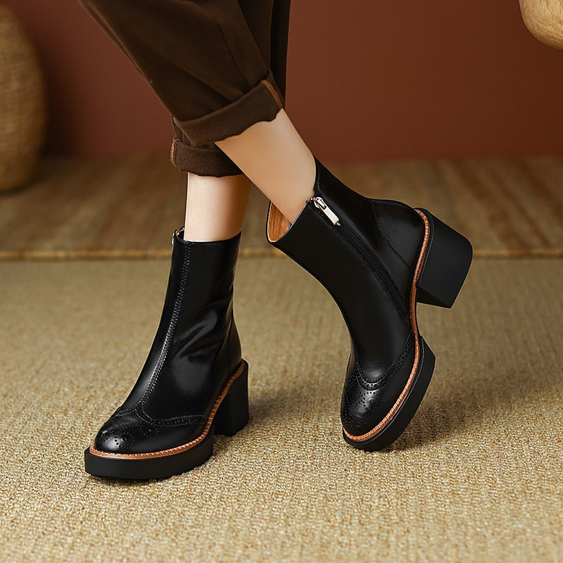 Erin Boots (Genuine Leather)