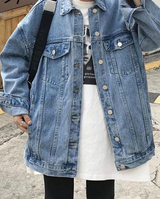 Joleen Denim Oversized Jacket