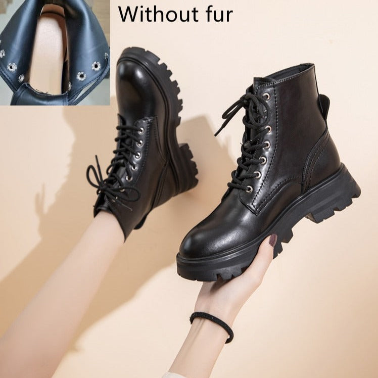 Chrystal Boots (Genuine Leather)