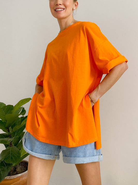 Cotton Oversized T Shirt