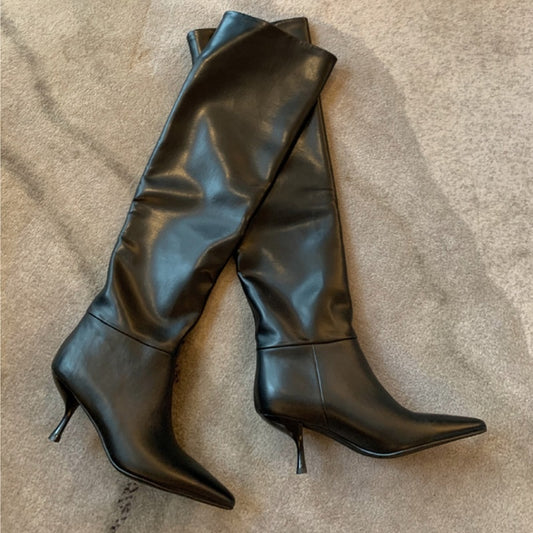 Elizabeth Boots (Genuine Leather)