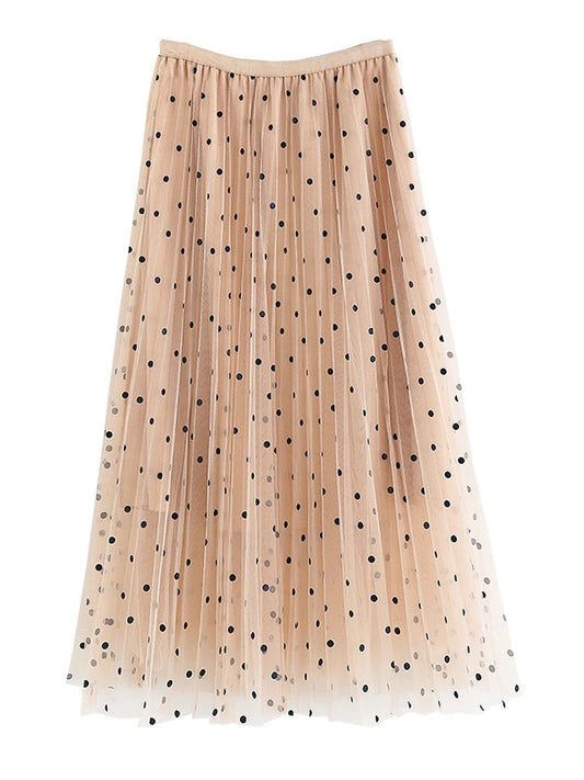 Anne Polka Dot Skirt