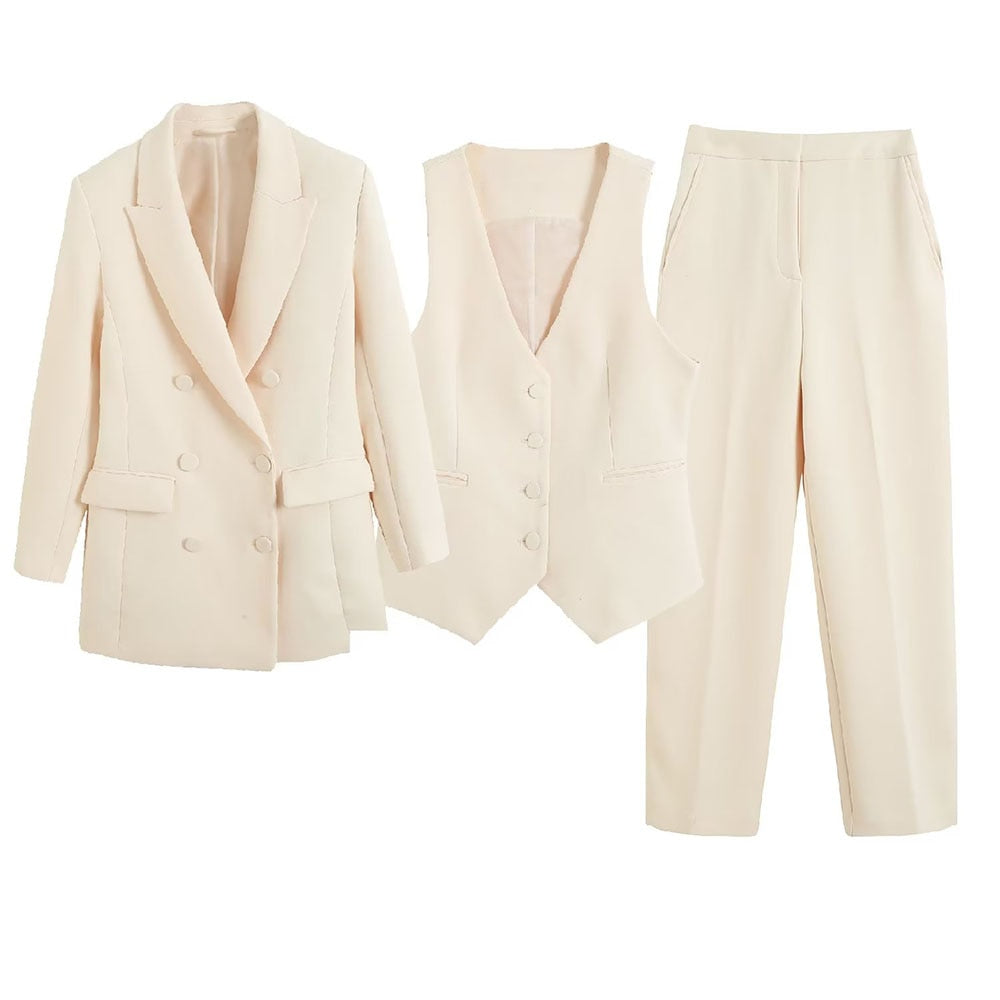 Hilary Suit (Blazer, Pants, Vest)