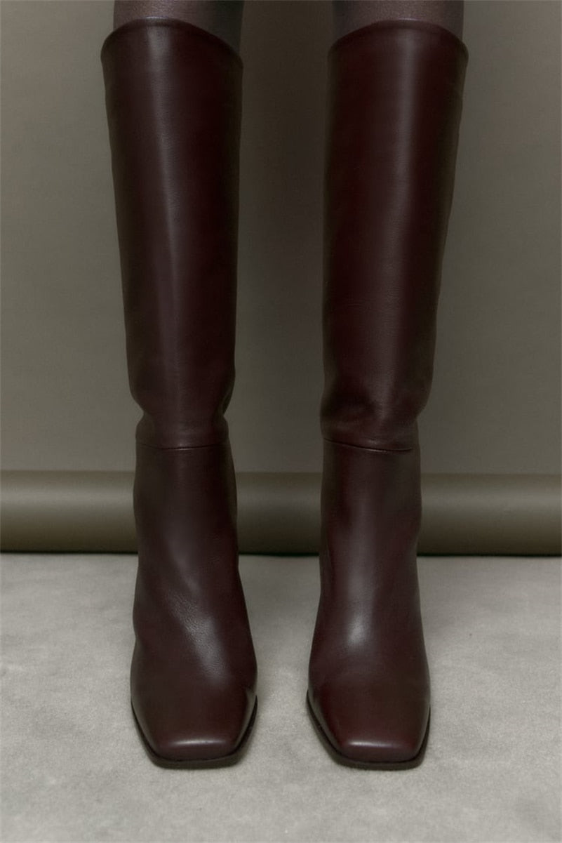 Mary Boots (Genuine Leather)