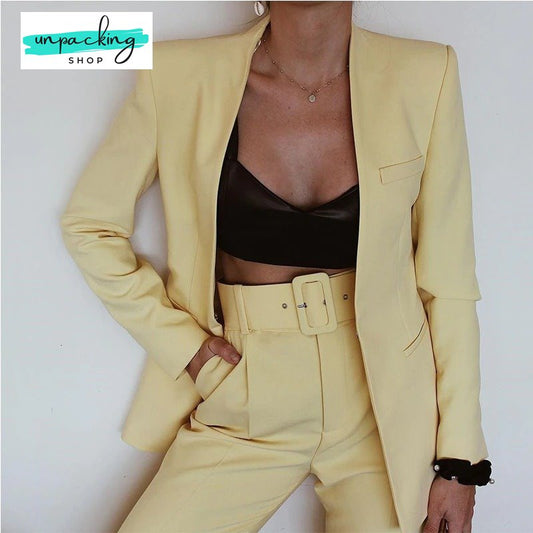 Anne Suit (Blazer/Pants) 11 colors
