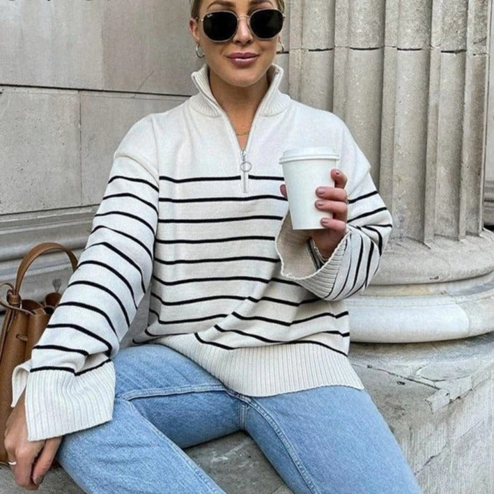 Hilary Asymmetry Sweaters