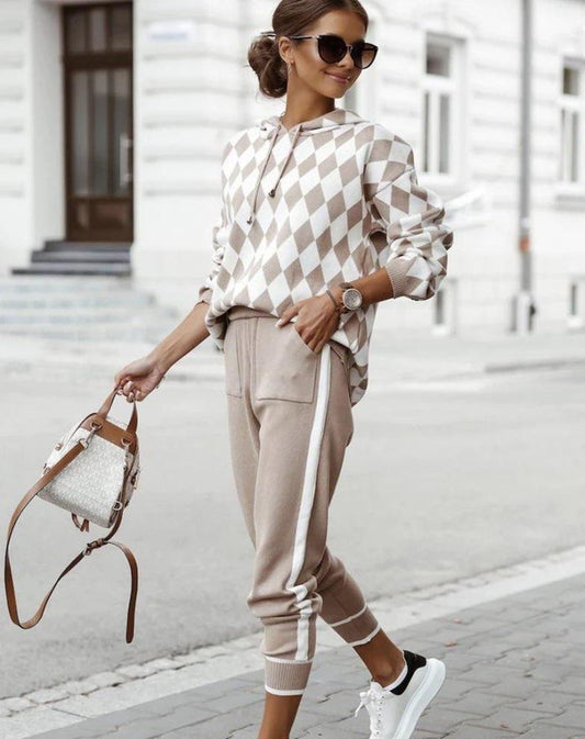 Regina Knitted Set (Sweater/Pants)