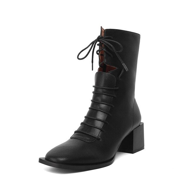 Andrea Boots (Genuine Leather)