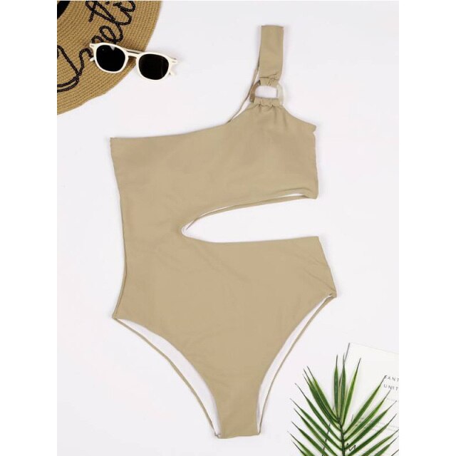 Madlyn One Shoulder Swimsuit