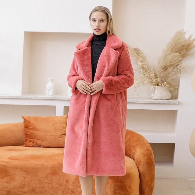 Ann Faux Fur Coat
