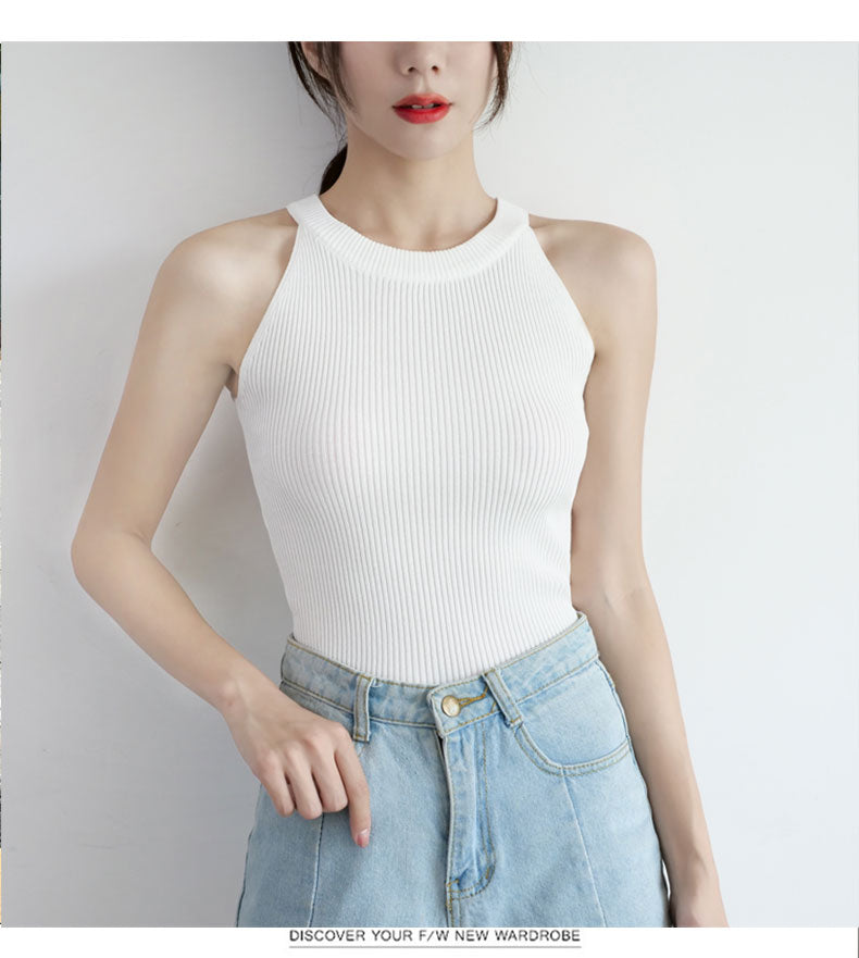 Whitney Knitted Crop Top