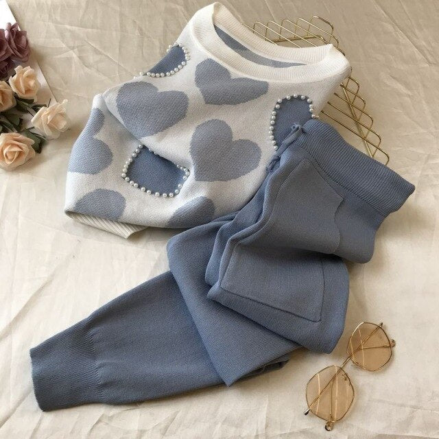 Cecilia Knitted Set (Sweater/pants)