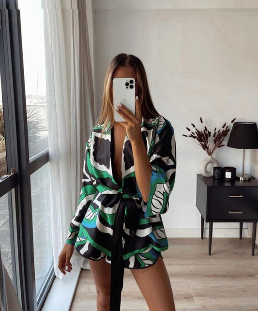 Emily Set (Kimono/pants/shorts)