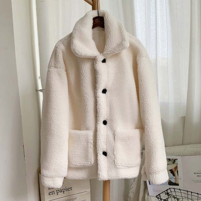 Dorothy Lamb Faux Fur Coat