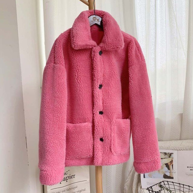 Dorothy Lamb Faux Fur Coat