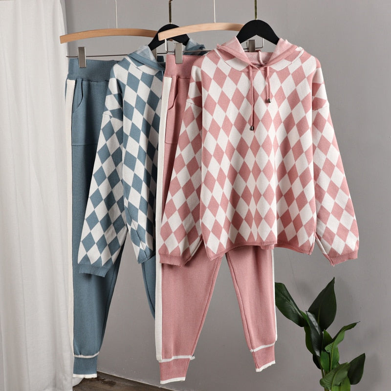 Regina Knitted Set (Sweater/Pants)