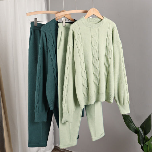 Jessica Knitted Set (Sweater/pants)