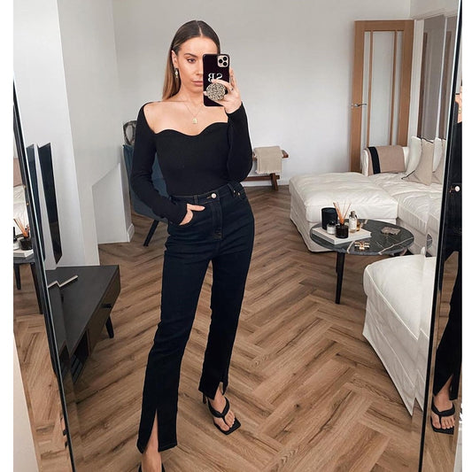 Lisa Knitted Slim Pullover