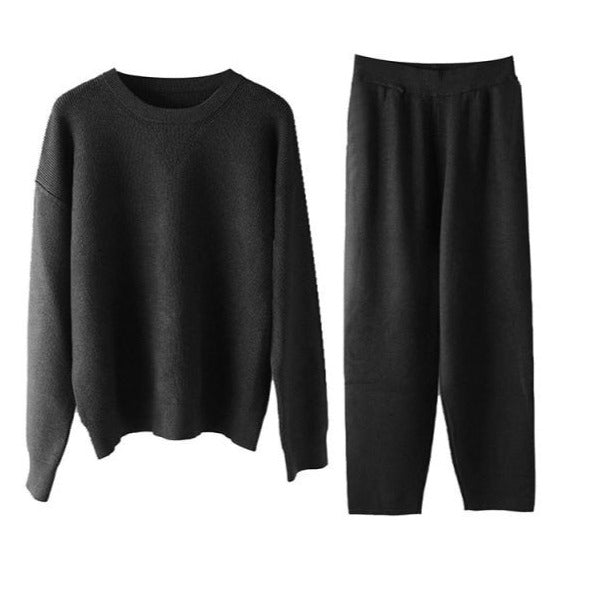 Darlene Knitted Set (Sweater/Pants)